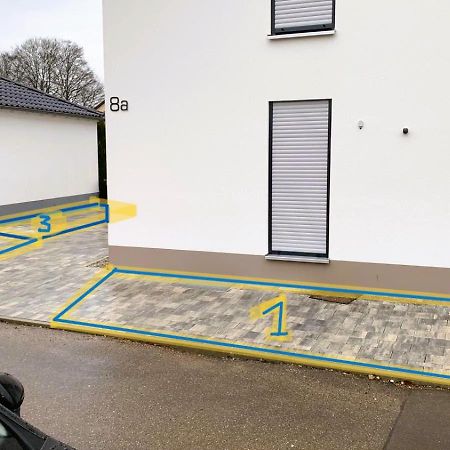 Strahlende Erdgeschoss-Wohnung Im Neubau Naehe Legoland Ichenhausen Ngoại thất bức ảnh