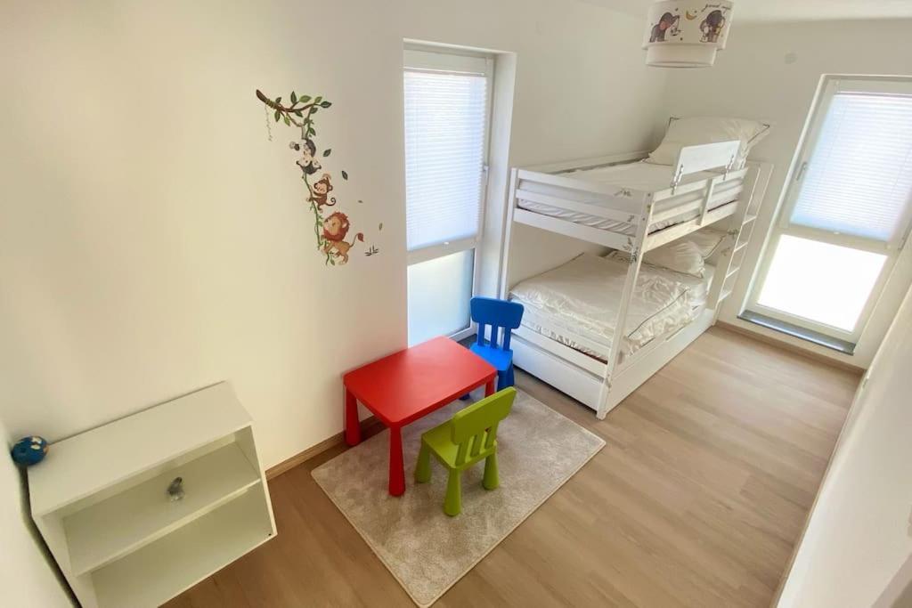 Strahlende Erdgeschoss-Wohnung Im Neubau Naehe Legoland Ichenhausen Ngoại thất bức ảnh